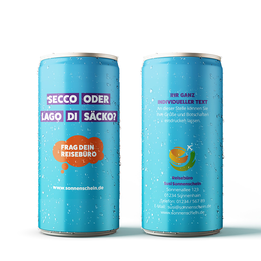 Secco Bianco Getränkedosen